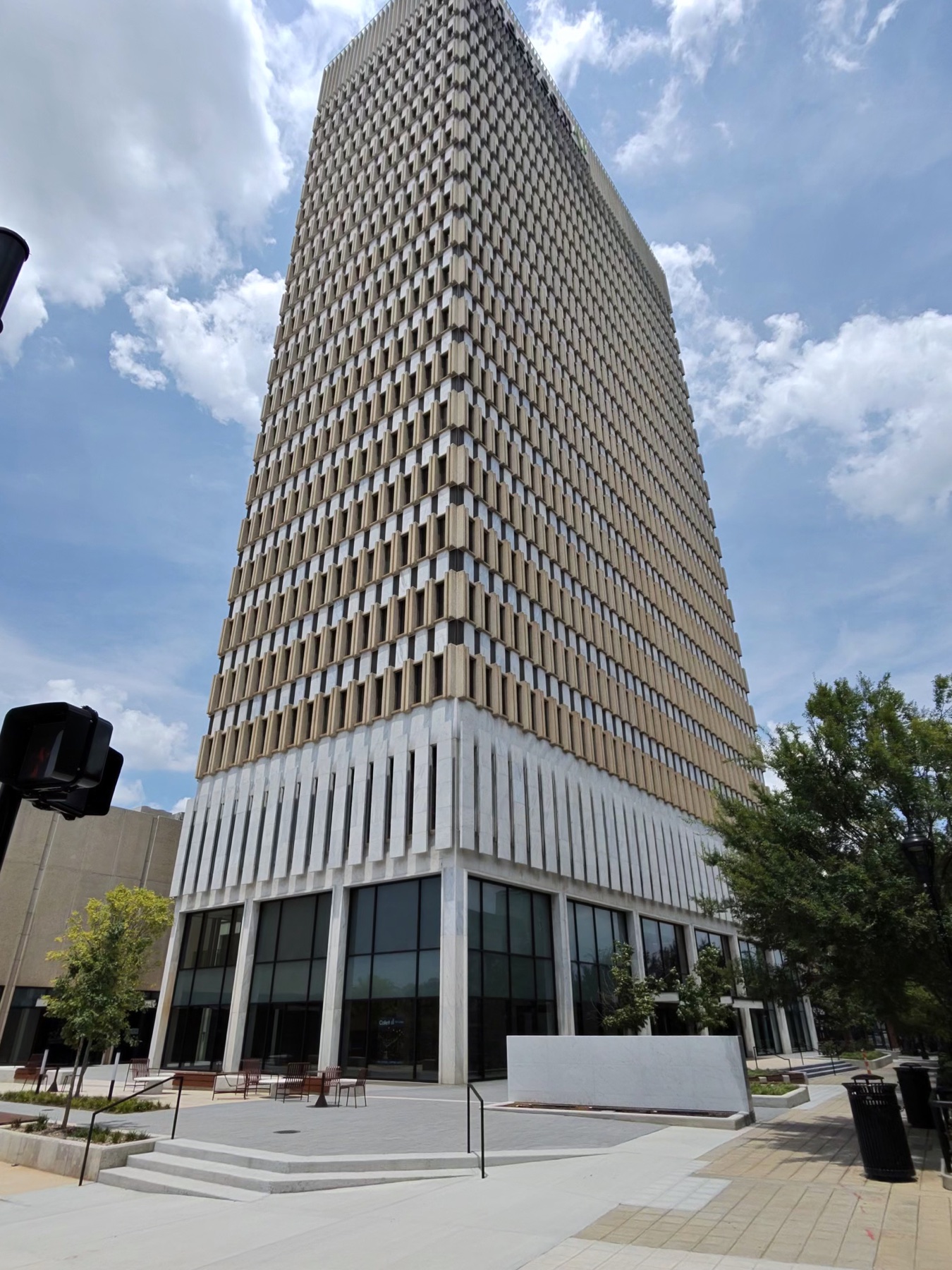 The landmark building that is home to Coffee House in downtown Greenville